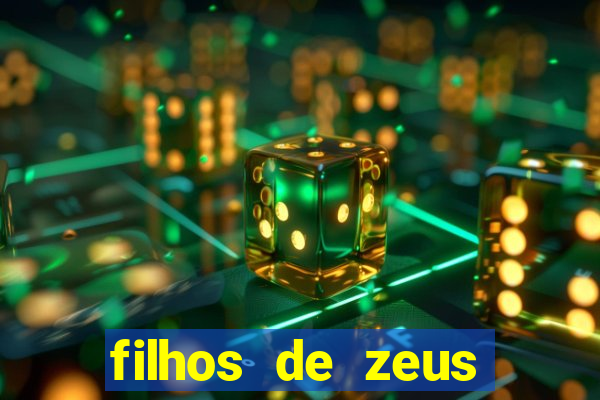 filhos de zeus mitologia grega